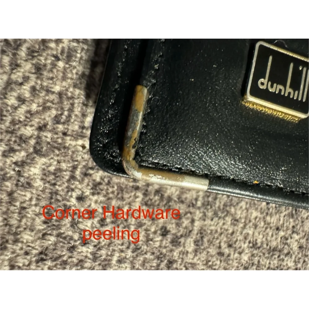 Dunhill Vintage Leather Long Wallet